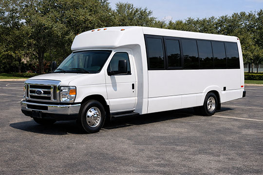 18-passenger minibus available for charter in San Angelo, TX