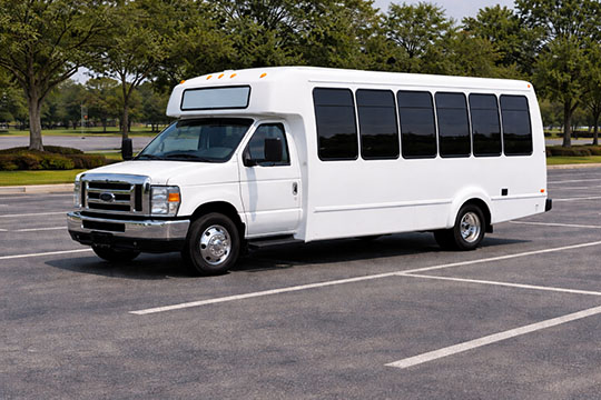 20-passenger minibus available for charter in San Angelo, TX