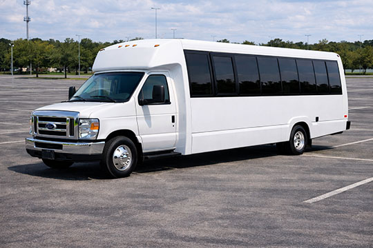 25-passenger minibus available for charter in San Angelo, TX